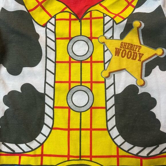 Disney Baby 12M Toy Story Sheriff Woody One Piece Bodysuit - Picture 2 of 5